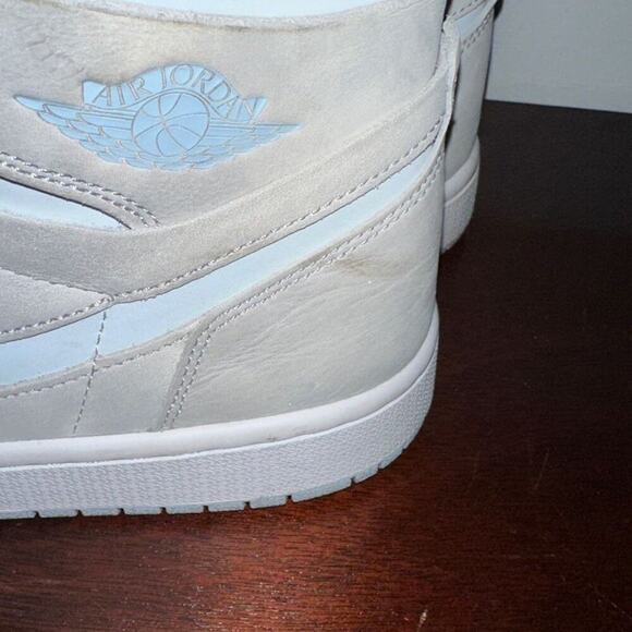 Jordan 1 High Zoom Air CMFT Grey Fog Women's Size 7.5 Sneakers - Picture 10 of 13
